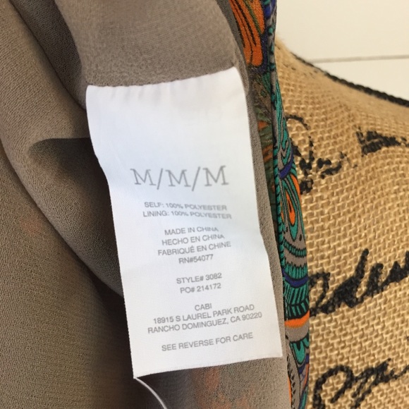 Cabi Arabesque cami top size medium - Picture 8 of 8